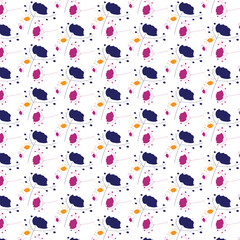 Seamless pattern background.Repeatable motif for wrapping paper, fabric, surface design  