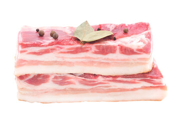 Two pieces of bacon.