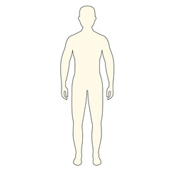 Man Silhouette Illustartion