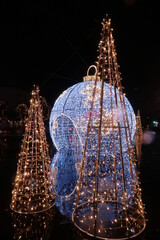 Luces navide&ntilde;as en la ciudad