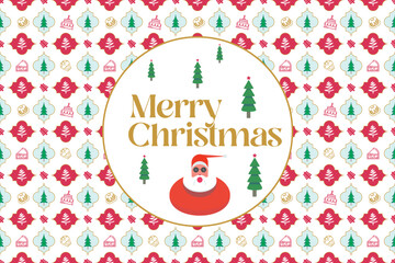 Seamless pattern for Christmas celebration. 