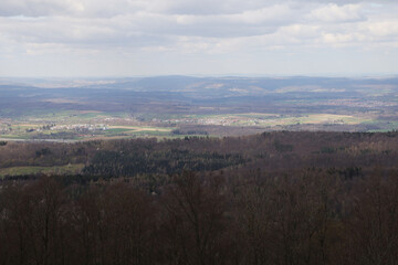 Fototapeta premium Countryside in Baden-Wurttemberg Land, Germany 