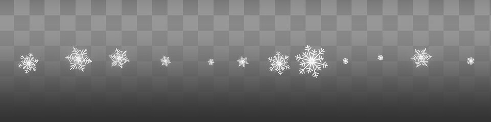 Silver Snow Vector Red Panoramic Background.