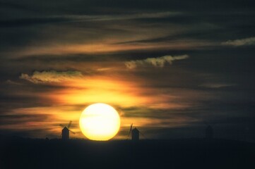 Obraz premium Atardecer