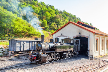 Train de l'Ardèche, Museumsbahn durchs Rhonetal, Frankreich 