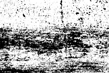 Rustic grunge vector texture with grain and stains. Abstract noise background. Weathered surface. Dirty and damaged. Detailed rough backdrop. Vector graphic illustration with transparent white. EPS10.