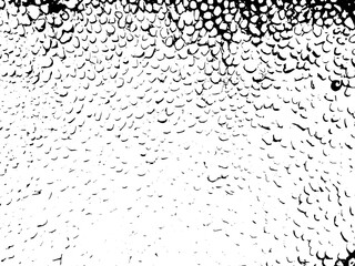 Rustic grunge vector texture with grain and stains. Abstract noise background. Weathered surface. Dirty and damaged. Detailed rough backdrop. Vector graphic illustration with transparent white. EPS10.