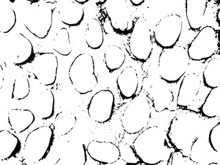 Rustic grunge vector texture with grain and stains. Abstract noise background. Weathered surface. Dirty and damaged. Detailed rough backdrop. Vector graphic illustration with transparent white. EPS10.