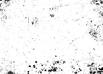Rustic grunge vector texture with grain and stains. Abstract noise background. Weathered surface. Dirty and damaged. Detailed rough backdrop. Vector graphic illustration with transparent white. EPS10.