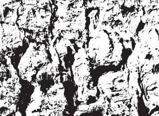 Rustic grunge vector texture with grain and stains. Abstract noise background. Weathered surface. Dirty and damaged. Detailed rough backdrop. Vector graphic illustration with transparent white. EPS10.