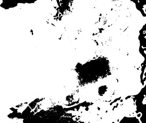 Rustic grunge vector texture with grain and stains. Abstract noise background. Weathered surface. Dirty and damaged. Detailed rough backdrop. Vector graphic illustration with transparent white. EPS10.