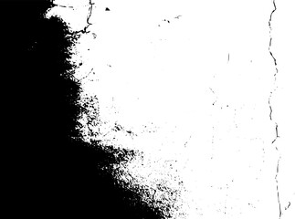 Rustic grunge vector texture with grain and stains. Abstract noise background. Weathered surface. Dirty and damaged. Detailed rough backdrop. Vector graphic illustration with transparent white. EPS10.