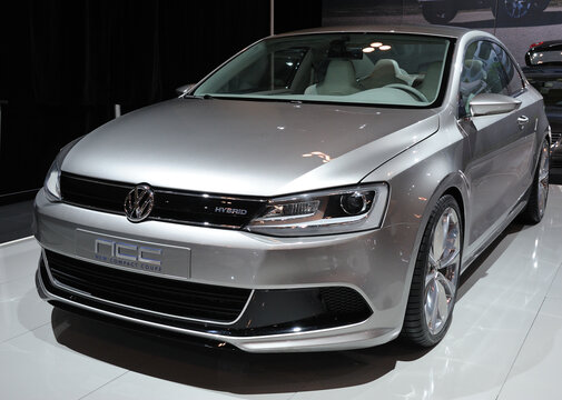 TORONTO, CANADA-FEBRUARY 11, 2010: VW NCC Hybrid at the 2010 Canadian International Auto Show on February 11, 2010 in Toronto