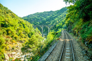 Train de l'Ardèche, Museumsbahn durchs Rhonetal, Frankreich 