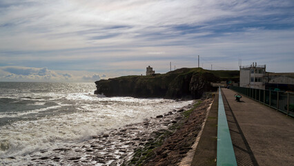 Harbor and cliffs of Dunmore East