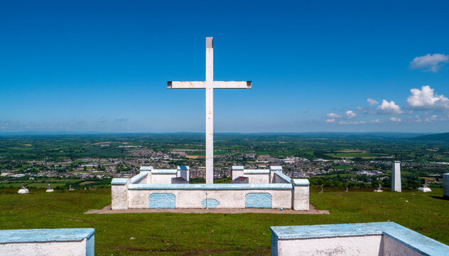 Millenium Cross overlooking Clonmel