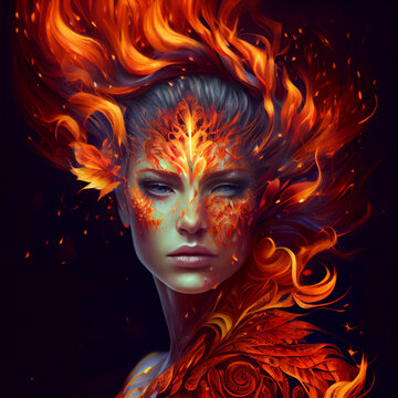 Phoenix Woman, AI