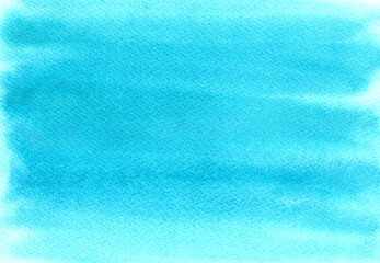 Naklejka premium blue abstract watercolor hand painted background