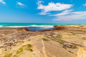   Praia do Ermitão Guarapari região metropolitana de Vitória, Espirito Santo, Brasil