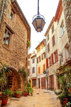 Historische Altstadt von Vence, Provence, Frankreich 