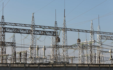 Electric stations and substations of Moldova. Electrical networks of the USSR.