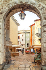 Historische Altstadt von Vence, Provence, Frankreich 