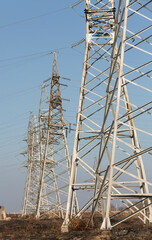 Electric stations and substations of Moldova. Electrical networks of the USSR.