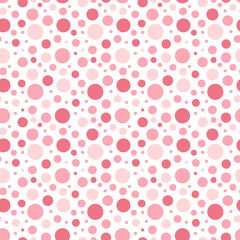 Cute dotted vector seamless pattern isolated on white background. Square composition - 548845313