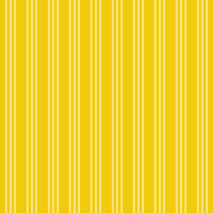 Yellow striped vector seamless pattern in flat style. Background for cotton textile clothes - 548845348