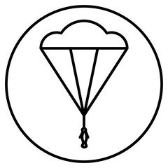  skydiving icon