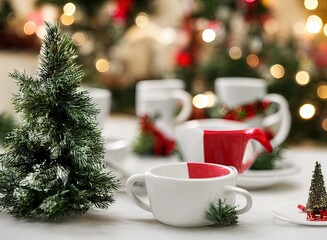 Obraz na płótnie Canvas Christmas Coffee