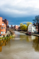 Fototapeta premium Chester Canal, Chester, England.