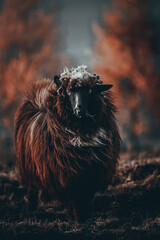 Owca - Baran - obrazy, fototapety, plakaty