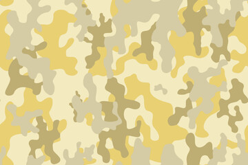Full seamless camouflage texture skin pattern vector for military textile. Usable for Jacket Pants Shirt and Shorts. Dirty army camo background fabric print.
