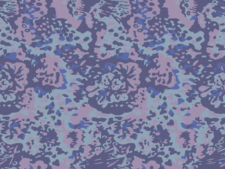 Full seamless pink camouflage print texture pattern vector for decor and textile. Army masking design for skin fashion fabric and wallpaper. 