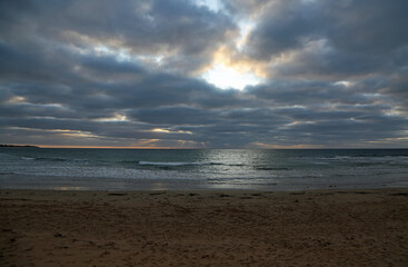 The beach on Bass Strait - Australia