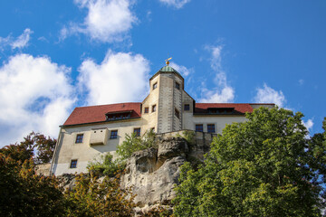 Fototapeta premium Sächsische Schweiz, Hohnstein, Brand