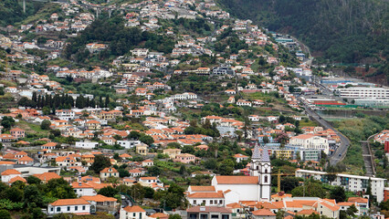 funchal city on madeira island
