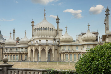 Brighton, united kingdom, 23, August 2022 view of Brighton Pavillion