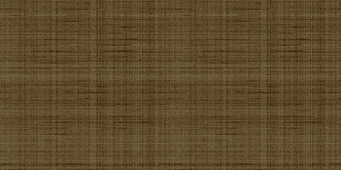 Naklejka na ściany i meble Burlap woven cloth seamless cottagecore country border. Old tissue marl surface for edging. Coarse flax fiber print banner. 