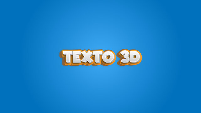 Texto 3D