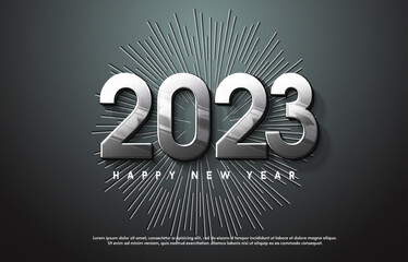 2023 for happy new year greetings.