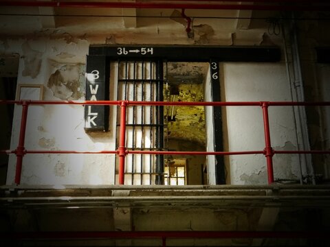 Cellblock At The Missouri State Penitentiary In Jefferson City, Missouri