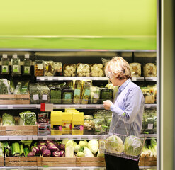 Man buying fruits at the market