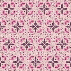 Bell Holly Berry Christmas Tree Star Seamless Pattern Background Garden Nature Winter Art