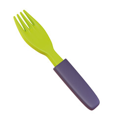 3d cooking tool fork
