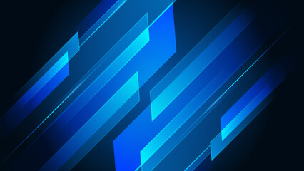 Abstract blue background with futuristic concept