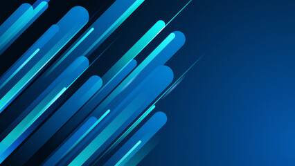 Abstract blue background with futuristic concept