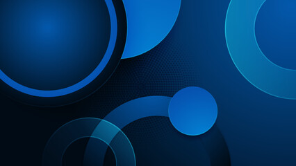 Abstract blue background with futuristic concept