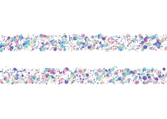 Falling Texture. Neon Sparkles. Unicorn Art. Shiny Banner. Party Abstract Decoration. Carnival Tinsel. Fiesta Foil. Violet Disco Glitter. Purple Falling Texture